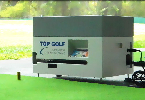 เครื่องตั้งลูกกอล์ฟ ทอป กอล์ฟ - Automatic Teeing Machine Top Golf Home